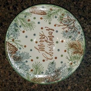 🚦3for$15🚦Creative Co-op Stoneware Bowl - Merry Christmas- 7 inches